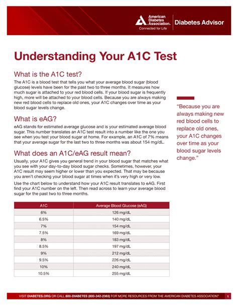 a1c conversion chart|Difference Between A1C and eAG .